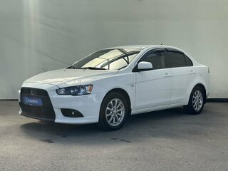 2011 Mitsubishi Lancer X Рестайлинг, белый, 799000 рублей, вид 1