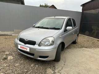 2002 Toyota Vitz I (P10), серый, 360000 рублей, вид 1