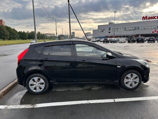 2014 Hyundai Solaris I Рестайлинг, чёрный, 710000 рублей, вид 3
