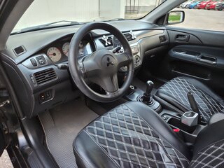 2007 Mitsubishi Lancer IX Рестайлинг, чёрный, 470000 рублей, вид 5