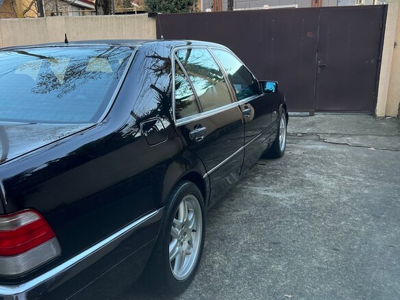 1997 Mercedes-Benz S-Класс 500 Long III (W140) Рестайлинг, пурпурный, 2449000 рублей - вид 2