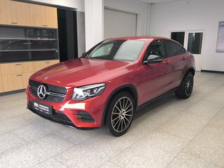 2018 Mercedes-Benz GLC Coupe 250 d I (C253), красный, 3590000 рублей, вид 1