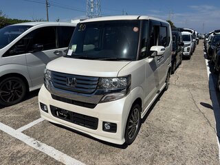2014 Honda N-BOX I, белый, 485000 рублей, вид 3