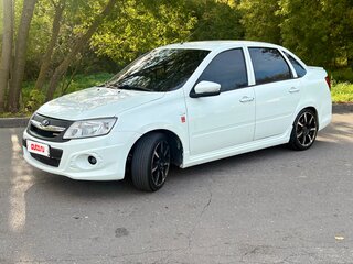 2015 Lada (ВАЗ) Granta Sport I, белый, 680000 рублей, вид 1
