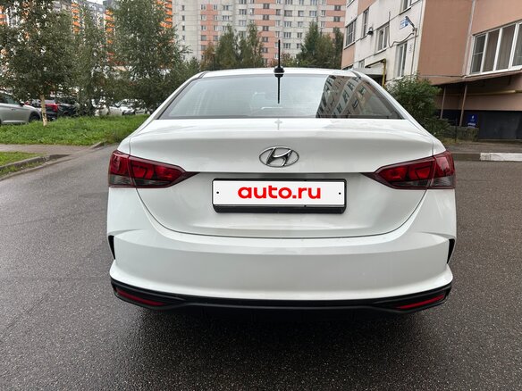 2020 Hyundai Solaris II Рестайлинг, белый - вид 8