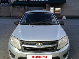 2013 Lada (ВАЗ) Granta I, серебристый, 220000 рублей, вид 1
