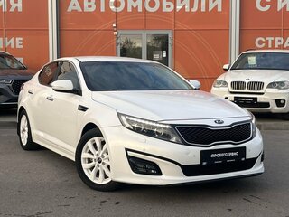 2015 Kia Optima III Рестайлинг, белый, 1280000 рублей, вид 3