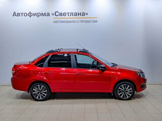 2019 Lada (ВАЗ) Granta I Рестайлинг, красный, 647000 рублей, вид 3