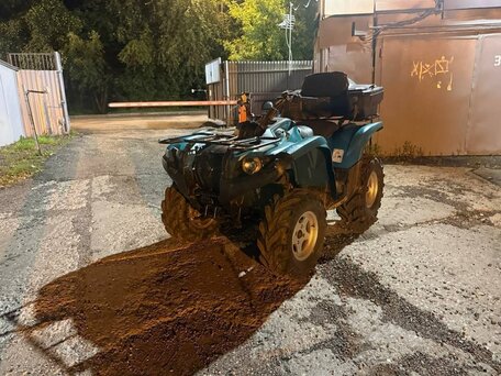 2014 Yamaha Grizzly 700, голубой, 670000 рублей, вид 3
