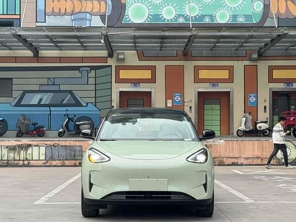 2025 Geely Geome Xingyuan 40.16 kWh, зелёный, 1550000 рублей - вид 2
