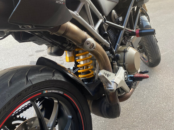 2009 Ducati Hypermotard, чёрный, 625000 рублей - вид 6