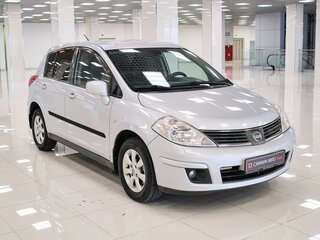 2008 Nissan Tiida I, серебристый, 535000 рублей, вид 3