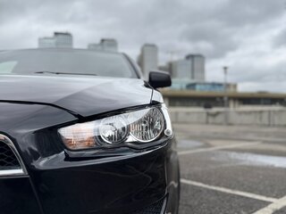 2008 Mitsubishi Lancer X, чёрный, 730000 рублей, вид 3