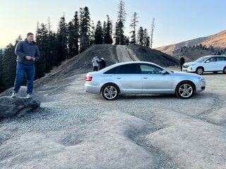 2007 Audi A6 III (C6), серебристый, 900000 рублей, вид 4