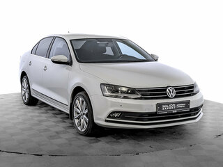 2017 Volkswagen Jetta VI Рестайлинг, белый, 1275000 рублей, вид 3