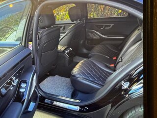 2022 Mercedes-Benz S-Класс 450 Long 4MATIC VII (W223), чёрный, 10500000 рублей, вид 3