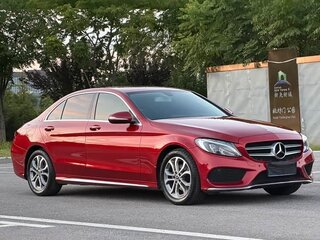 2017 Mercedes-Benz C-Класс 180 9G-TRONIC IV (W205), красный, 1930000 рублей, вид 3