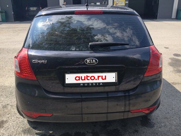 2011 Kia Ceed I Рестайлинг, чёрный, 810000 рублей - вид 3