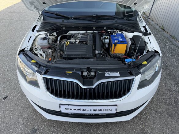 2014 Skoda Octavia III (A7), белый - вид 12