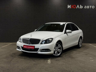 2012 Mercedes-Benz C-Класс 180 III (W204) Рестайлинг, белый, 2130000 рублей, вид 1