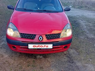 2002 Renault Symbol I Рестайлинг, красный, 199000 рублей, вид 3