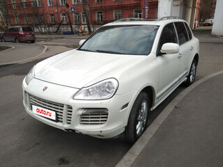 2009 Porsche Cayenne Diesel I Рестайлинг (957), белый, 1500000 рублей, вид 2