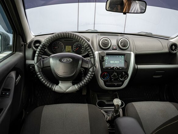 2014 Lada (ВАЗ) Granta I, серебристый, 440000 рублей - вид 5