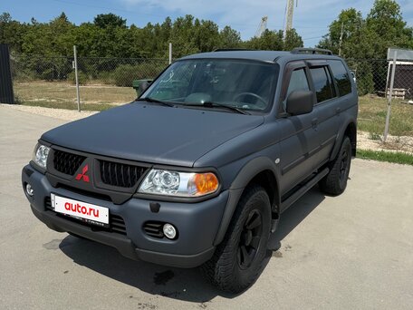 2008 Mitsubishi Pajero Sport I Рестайлинг, серый, 1250000 рублей, вид 2