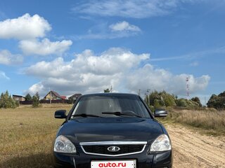 2008 Lada (ВАЗ) Priora I, чёрный, 220000 рублей, вид 2