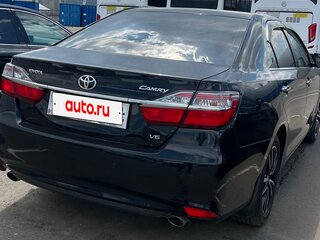 2016 Toyota Camry VII (XV50) Рестайлинг, чёрный, 1748540 рублей, вид 2