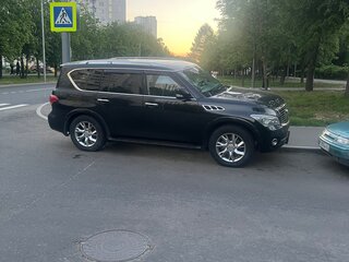 2013 Infiniti QX80 I, чёрный, 2299000 рублей, вид 2