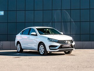 2026 Lada (ВАЗ) Vesta I Рестайлинг (NG), белый, 1917000 рублей, вид 4