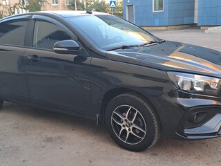 2021 Lada (ВАЗ) Vesta I, чёрный, 1200000 рублей, вид 5