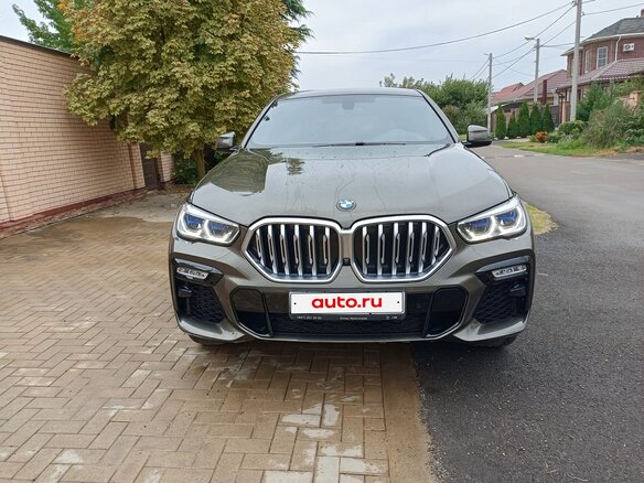 2020 BMW X6 30d III (G06), зелёный, 8700000 рублей