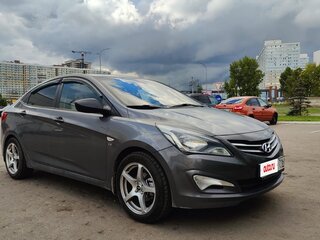 2014 Hyundai Solaris I, серый, 810000 рублей, вид 3