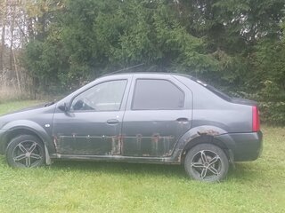 2006 Renault Logan I, серый, 220000 рублей, вид 2