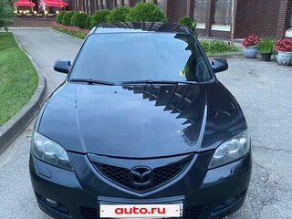 2006 Mazda 3 I (BK) Рестайлинг, чёрный, 475000 рублей, вид 3