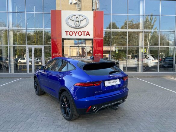 2020 Jaguar E-Pace I, синий, 3170000 рублей - вид 6