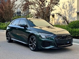 2023 Audi A3 Sportback 35 TFSI IV (8Y), зелёный, 2165000 рублей, вид 5