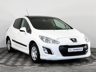 2012 Peugeot 308 I Рестайлинг, белый, 375000 рублей, вид 3
