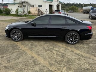 2021 Audi A6 45 TFSI V (C8), чёрный, 4790000 рублей, вид 2