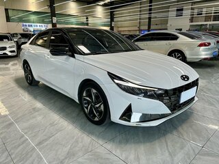 2023 Hyundai Elantra VII (CN7) Рестайлинг, белый, 1310000 рублей, вид 3