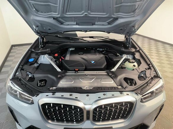 2024 BMW X4 30i II (G02) Рестайлинг, серый - вид 20