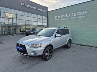 2011 Mitsubishi Outlander II Рестайлинг, серебристый, 1119000 рублей, вид 1