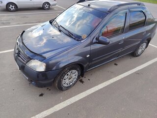 2007 Renault Logan I, серый, 210000 рублей, вид 1