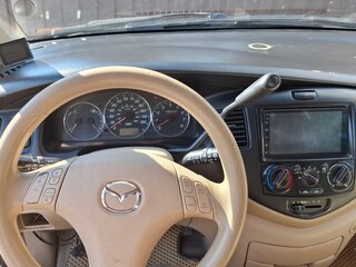 2004 Mazda MPV II (LW) Рестайлинг, синий, 380000 рублей, вид 3