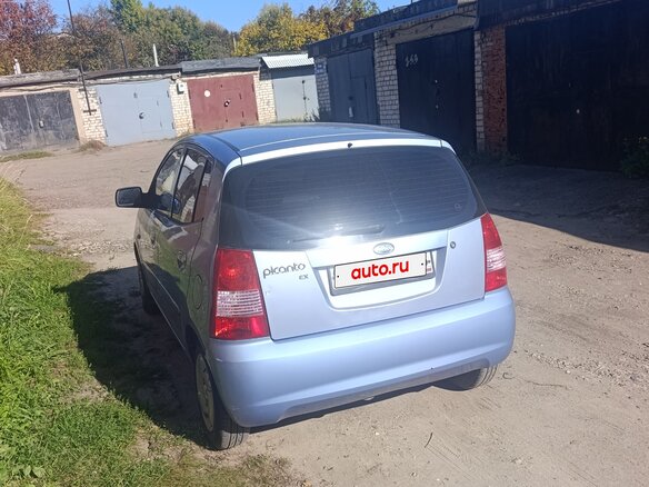2006 Kia Picanto I, голубой, 300000 рублей - вид 2