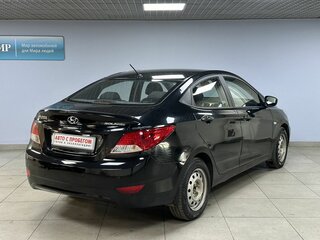 2011 Hyundai Solaris I, чёрный, 623000 рублей, вид 5