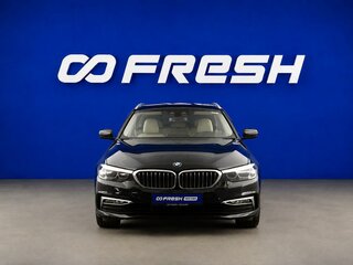 2018 BMW 5 серии 520d VII (G30/G31/G38), чёрный, 2957055 рублей, вид 3