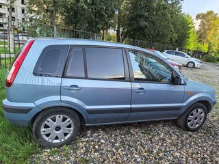 2008 Ford Fusion I Рестайлинг, голубой, 380000 рублей, вид 4
